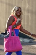 PHAEDRA PARKS Arrives at Dancing With The Stars Rehearsals in Los Angeles 10/09/2024