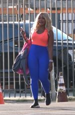 PHAEDRA PARKS Arrives at Dancing With The Stars Rehearsals in Los Angeles 10/09/2024