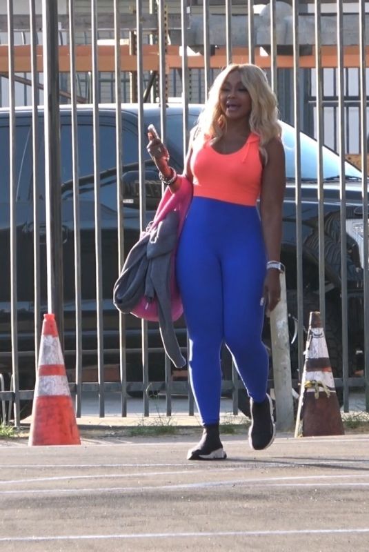 PHAEDRA PARKS Arrives at Dancing With The Stars Rehearsals in Los Angeles 10/09/2024