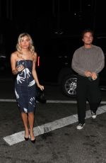 PIA MIA PEREZ Arrives at Paris Hilton