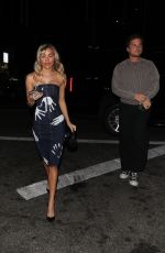 PIA MIA PEREZ Arrives at Paris Hilton