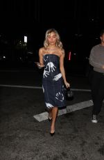 PIA MIA PEREZ Arrives at Paris Hilton