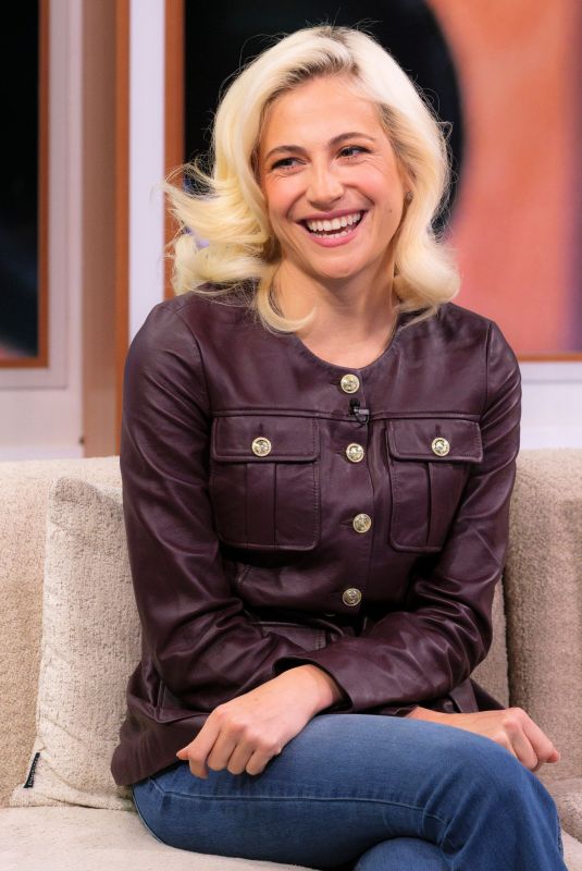 PIXIE LOTT at Good Morning Britain TV Show in London 10/01/2024