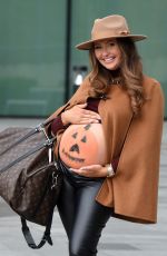 Pregnant CHARLOTTE DAWSON Leaves Her Charlotte