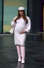 Pregnant CHARLOTTE DAWSON Leaves Her Charlottes Naughty Corner Podcast in Manchester 10/30/2024