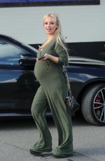 Pregnant JORGIE PORTER Arrives at Mum&Me Event in Warrington 10/02/2024
