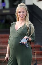 Pregnant JORGIE PORTER Arrives at Mum&Me Event in Warrington 10/02/2024