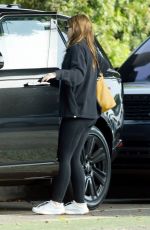 Pregnant KATHERINE SCHWARZENEGGER Leaves a Workout Class in Los Angeles 10/10/2024