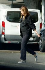 Pregnant KATHERINE SCHWARZENEGGER Out and About in Los Angeles 09/30/2024