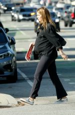 Pregnant KATHERINE SCHWARZENEGGER Out and About in Los Angeles 09/30/2024