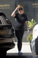 Pregnant KATHERINE SCHWARZENEGGER Out in Los Angeles 10/24/2024