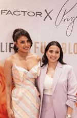 PRIYANKA CHOPRA at Event for Launch of Max Factor Products in Mumbai 10/18/2024