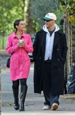PUNAM KRISHAN Out and About in Primrose Hill 10/28/2024