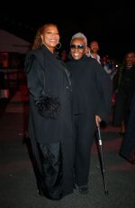 QUEEN LATIFAH Arrives at Victoria