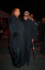 QUEEN LATIFAH Arrives at Victoria