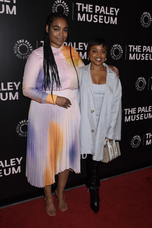 QUINTA BRUNSON and HEBEN NIGATU at PaleyLive: Back to School: An Evening with Abbott Elementary
