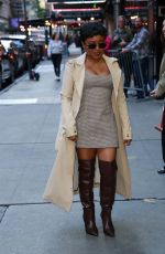 QUINTA BRUNSON Arrives at Good Morning America in New York 10/08/2024