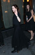 RACHEL BROSNAHAN Arrives at Holiday Benefit Reading in New York 10/06/2024