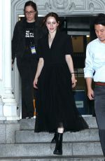 RACHEL BROSNAHAN Arrives at Holiday Benefit Reading in New York 10/06/2024