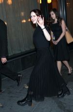 RACHEL BROSNAHAN Arrives at Holiday Benefit Reading in New York 10/06/2024
