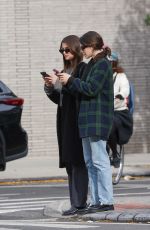 RACHEL MATTHEWS Out with a Friend in New York 10/17/2024