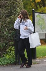 RACHEL WEISZ Out at Regents Park in London 10/17/2024
