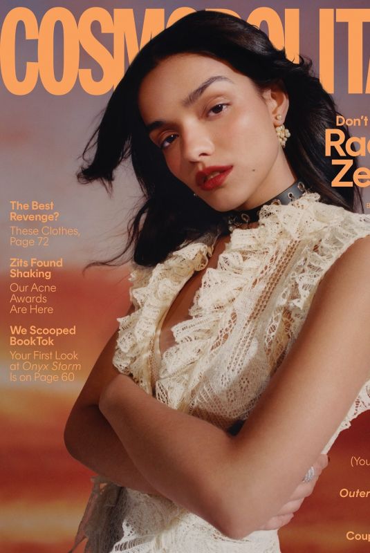 RACHEL ZEGLER for Cosmopolitan Winter Issue, October 2024