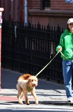 RACHEL ZEGLER Out for a Dog Walk in New York 10/05/2024