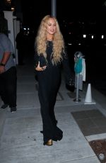 RACHEL ZOE Leaves Chez Mia After Dinner in West Hollywood 10/05/2024