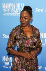 RAKIE OLUFUNMILAYO AYOLA at Mamma Mia! The Party 5th Anniversary Gala Event at The 02 in London 09/04/2024