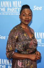 RAKIE OLUFUNMILAYO AYOLA at Mamma Mia! The Party 5th Anniversary Gala Event at The 02 in London 09/04/2024