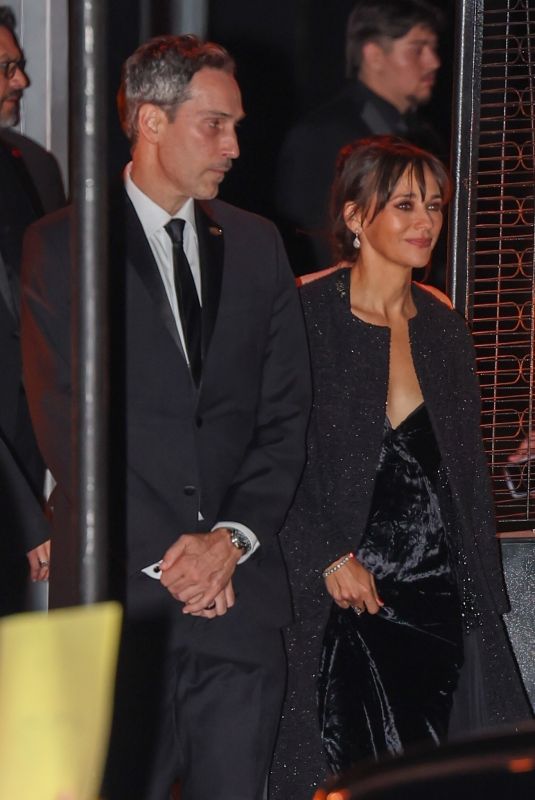 RASHIDA JONES Leaves Annual Academy Museum Gala in Los Angeles 10/19/2024