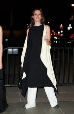 REBECCA HALL Arrives at CFDA Awards in New York 10/28/2024