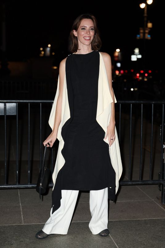 REBECCA HALL Arrives at CFDA Awards in New York 10/28/2024
