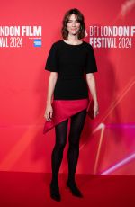 REBECCA HALL at The Listeners Premiere at 68th BFI London Film Festival 10/17/2024