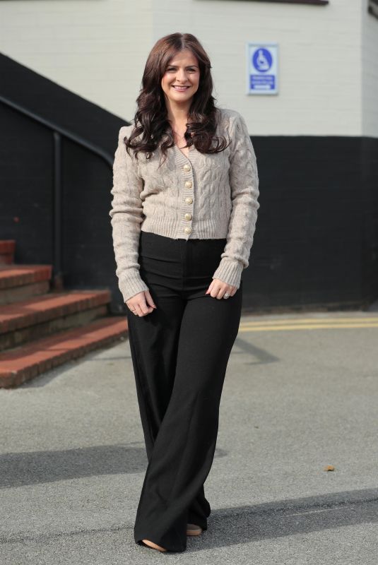 REBECCA RYAN Arrives at Mum&Me Event in Warrington 10/02/2024