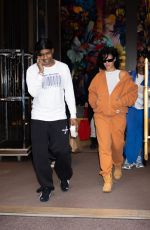RIHANNA and A$AP Rocky Leaves Their Hotel in New York 10/09/2024