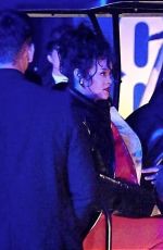 RIHANNA and ASAP Rocky Arrives at Moncler