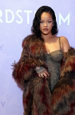 RIHANNA at Savage x Fenty Lavish Lace Debut at Nordstrom in Los Angeles 10/10/2024