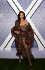 RIHANNA at Savage x Fenty Lavish Lace Debut at Nordstrom in Los Angeles 10/10/2024