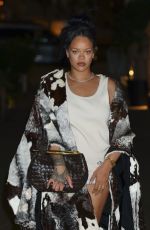 RIHANNA Night Out in New York 10/03/2024