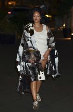 RIHANNA Night Out in New York 10/03/2024