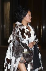 RIHANNA Night Out in New York 10/03/2024