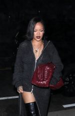 RIHANNA Out for Dinner with Friends at Giorgio Baldi in Santa Monica 10/24/2024