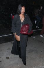 RIHANNA Out for Dinner with Friends at Giorgio Baldi in Santa Monica 10/24/2024
