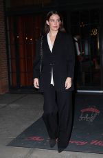 RILEY KEOUGH Leaves Bowery Hotel for a Night Out in New York 10/09/2024