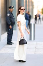 RILEY KEOUGH Leaves The View Studios in New York 10/09/2024