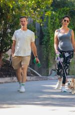 RINA MIMOUN Out for a Dog Walk in Los Feliz 10/12/2024
