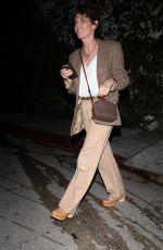 ROBIN TUNNEY Leaves Chateau Marmont in West Hollywood 10/17/2024