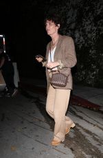 ROBIN TUNNEY Leaves Chateau Marmont in West Hollywood 10/17/2024